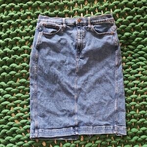 J.Crew Womens Size 10 Denim Skirt